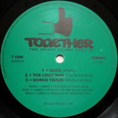 Together / Cybertec - Together / Cybertec - The House Sound Vol 2 / Coming On Strong - Thumbs Up Magic