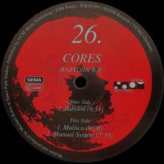 Cores - Cores - Millenium EP - Noom