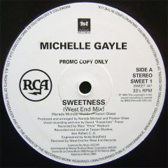 Michelle Gayle - Michelle Gayle - Sweetness (Remixes) - RCA