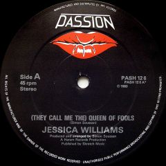 Jessica Williams / The Simon Orchestra - Jessica Williams / The Simon Orchestra - (They Call Me The) Queen Of Fools - Passion Records