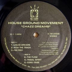 House Ground Movement - House Ground Movement - Chazz Dreams - Esa Records