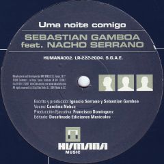 Sebastian Gamboa - Sebastian Gamboa - Uma Noite Comigo - Humana Music
