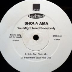 Shola Ama - Shola Ama - You Might Need Somebody (Remix) - WEA