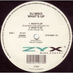 DJ Miko - DJ Miko - What's Up - ZYX