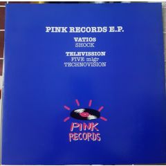 Vatios & Televission - Vatios & Televission - Pink Records EP - Blanco Y Negro