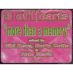 3 Of Hearts - 3 Of Hearts - More Than A Memory - Cutting