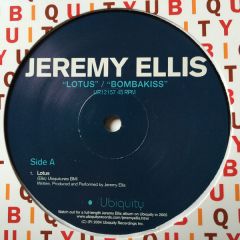 Jeremy Ellis - Jeremy Ellis - Lotus - Ubiquity