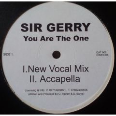 Sir Gerry - Sir Gerry - You Are The One - White