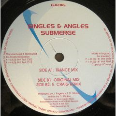 Singles & Angles - Singles & Angles - Submerge - good:as