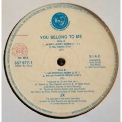 JX - JX - You Belong To Me - Ffrr