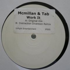 Mcmillan & Tab - Mcmillan & Tab - Work It - Inflight Ent