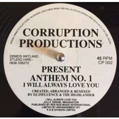 Corruption Productions - Corruption Productions - Anthem No. 1 (I Will Always Love You) - Corruption Productions