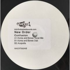 New Order - New Order - Confusion - 	Whacked Records