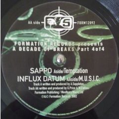 Sappo / Influx Datum - Sappo / Influx Datum - Decade Of Breaks Part 4 - Formation