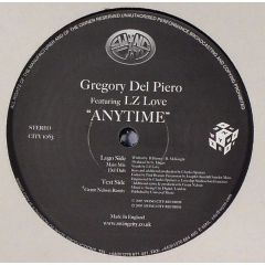 Gregory Del Piero Feat. Lz Love - Gregory Del Piero Feat. Lz Love - Anytime - Swing City