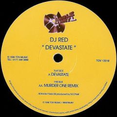 DJ Red - DJ Red - Devastate / Murder One (Remix) - Trouble On Vinyl