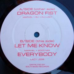 Various - Various - Dragon Fist / Let Me Know / Everybody - Fantastic 3 Recordings