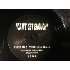 Chris Mac - Chris Mac - Can't Get Enough - Gg01