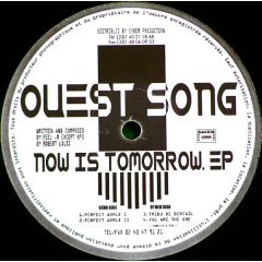 Ouest Song - Ouest Song - Now Is Tomorrow EP - Dizalc'H 01
