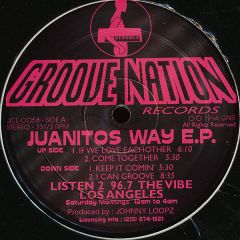 Johnny Loopz - Johnny Loopz - Juanitos Way E.P. - Groove Nation Records