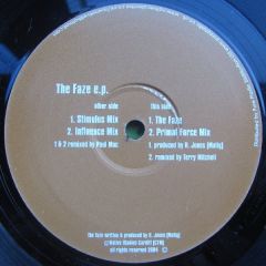 H. Jones - H. Jones - The Faze EP - Native Collective 5
