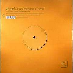 Skylark - Skylark - That's More Like It (Remix) - Vendetta Records