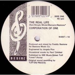 Corporation Of One - Corporation Of One - Real Life / The Prayer - Desire