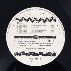 In Paradise - In Paradise - Ay Que Rico - Beatdisaster Records