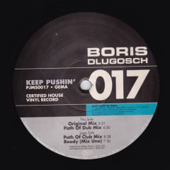 Boris Dlugosch - Boris Dlugosch - Keep Pushin - Peppermint Jam