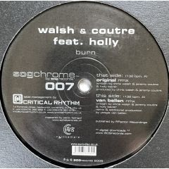 Walsh & Coutre Ft Holly - Walsh & Coutre Ft Holly - Burn - Sog Chrome