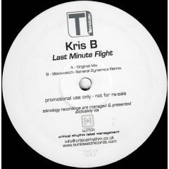 Kris B - Kris B - Last Minute Flight - 	Teknology