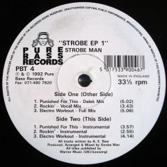 Strobe Man - Strobe Man - Strobe EP 1 - Pure Bass