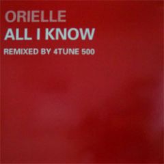 Orielle - Orielle - All I Know - Blanco Y Negro