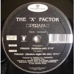 The X Factor - The X Factor - Peraza - PRG (Progressive Motion Records)