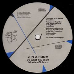 2 In A Room - 2 In A Room - Do What You Want (Remixes) - SBK