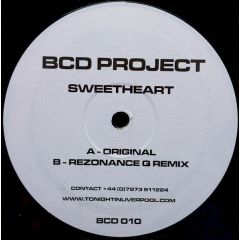 Bcd Project - Bcd Project - Sweetheart - BCD