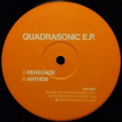 Quadrasonic - Quadrasonic - EP - BCD