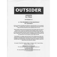 DJ Trax - DJ Trax - The Drummer Is The Heartbeat - Outsider