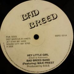 Bad Breed Band Featuring Maxi Priest - Bad Breed Band Featuring Maxi Priest - Hey Little Girl - Bad Breed