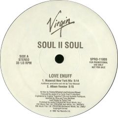 Soul Ii Soul - Soul Ii Soul - Love Enuff - Virgin