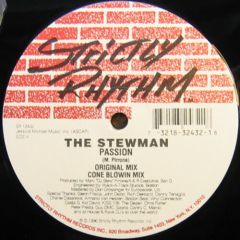 The Stewman - The Stewman - Passion - Strictly Rhythm