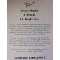 Phobia - Phobia - Moods - Flex Records