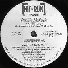 Debbie Mckayle - Debbie Mckayle - I Need Yo Lovin - Hit-N-Run Records