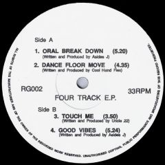 A Sides / Cool Hand Flex / Uncle 22 - A Sides / Cool Hand Flex / Uncle 22 - Four Track EP - Ruff Groove