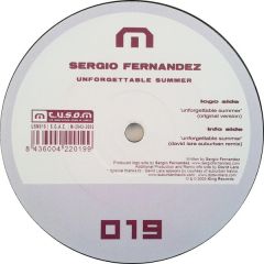 Sergio Fernandez - Sergio Fernandez - Unforgettable Summer - T.U.S.O.M. Recordings