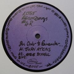 Steve Bicknell - In Order To Remember (Remixes) - Cosmic