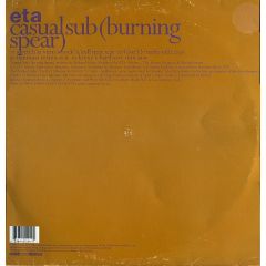 ETA - ETA - Casual Sub (1998 Remix) - East West