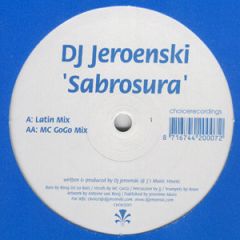DJ Jeroenski - Dont Stop - Choice Recordings 3