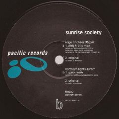 Sunrise Society - Edge Of Chaos - Pacific