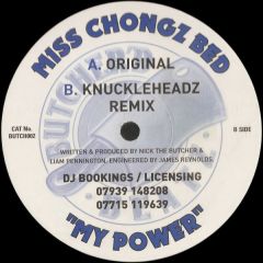 Miss Chongz Bed - Miss Chongz Bed - My Power - Butcher'D Beatz 2